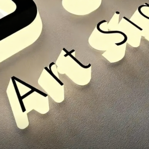 3D Illuminated Letters