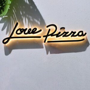 Custom Stainless Steel Backlit Letters – Halo Lit Metal Signs | Sailong