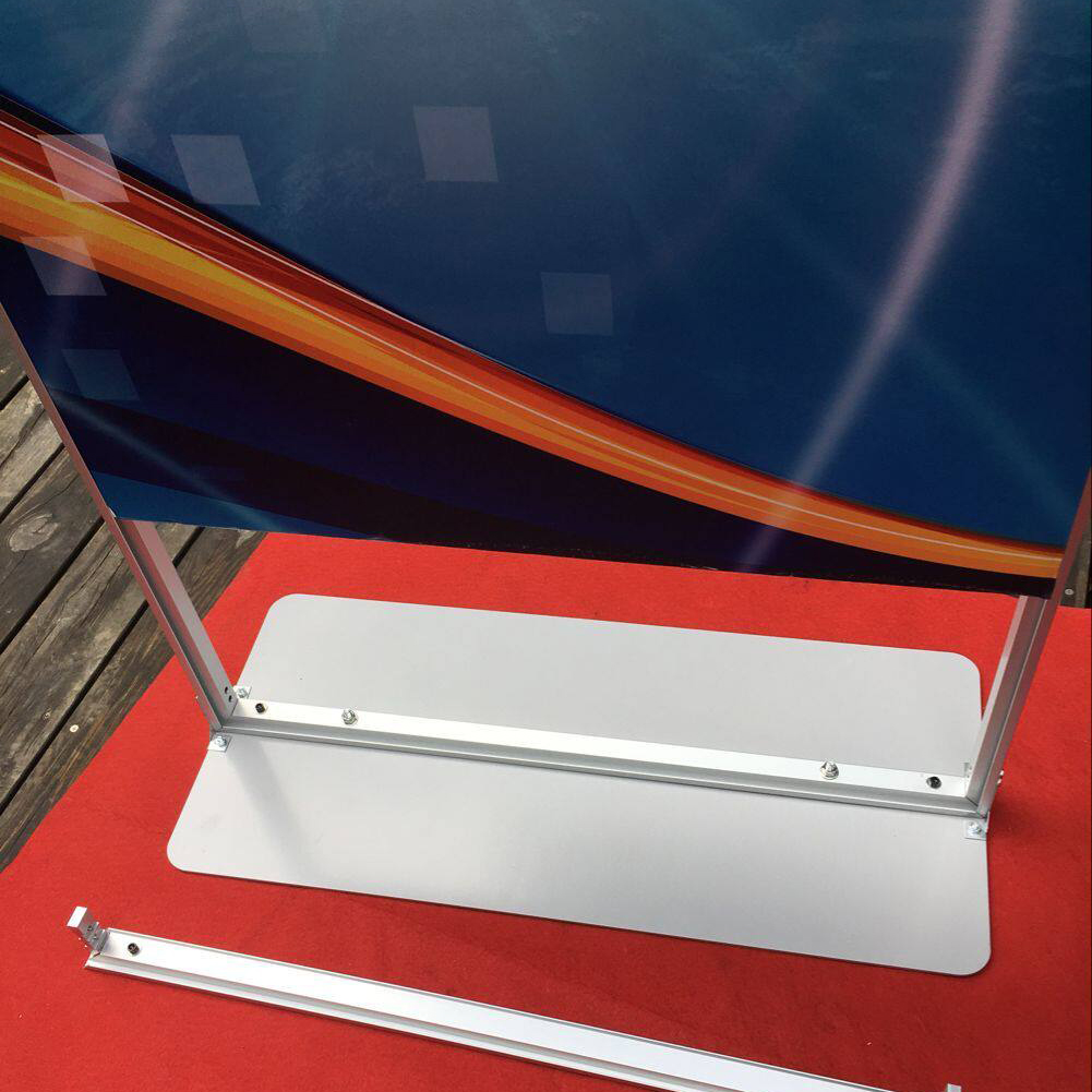 double-sided vertical sign stand