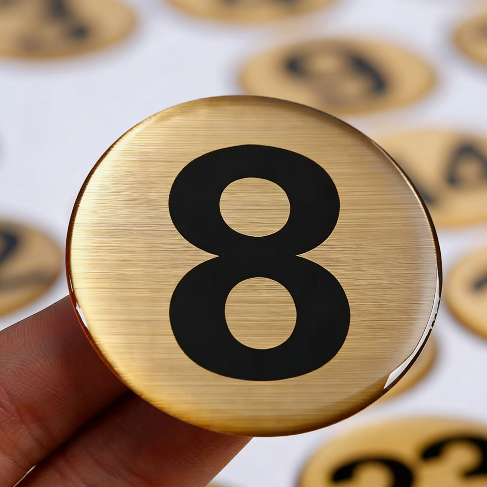 Custom Domed Stickers – 3D Raised Epoxy Labels for Branding & Equipment