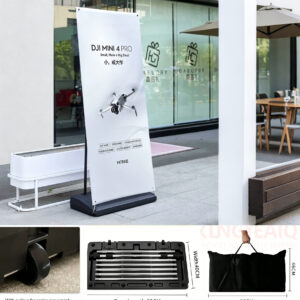 Custom Plastic Water Base Sign Stand