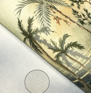 custom fabric wallcovering material sample